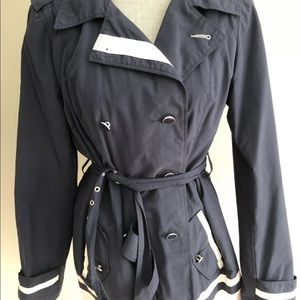 Tommy Hilfiger 🇱🇺 Navy & White Rain Slicker